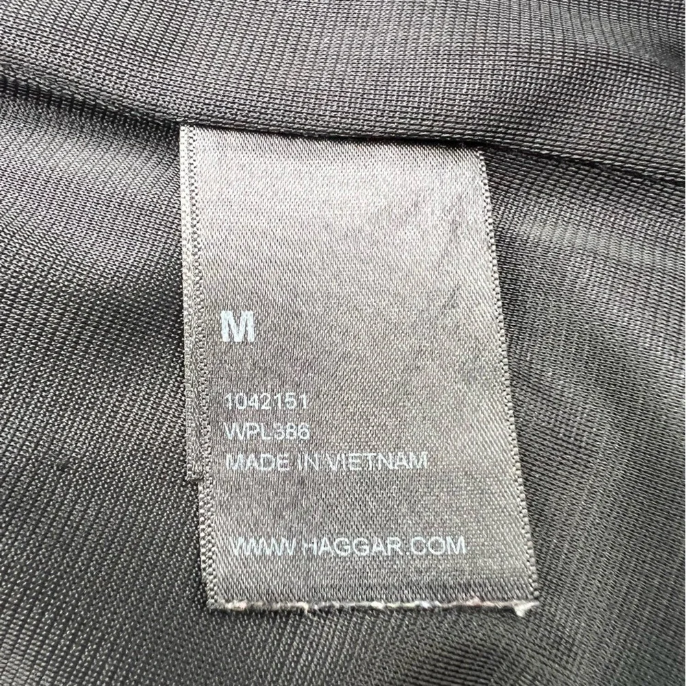 Haggar‎ H26 Brooklyn Blazer Mens Charcoal Grey Tailored Fit Hooded Sport Coat